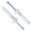 Wensilon 1/4x2 Plastic Hammer Drive Nail in Anchor (100pcs per