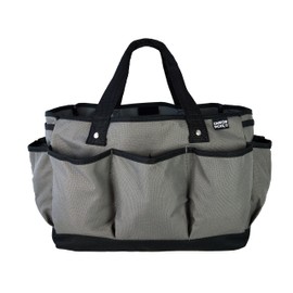 Ensign Peak Deluxe Gardening and Tool Tote Bag (Gray) 12 x 7.5 x 9
