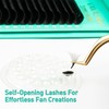 Self Fanning Eyelash Extensions Shimmy-free Lashes 0.03 0.05 Turbo Volume