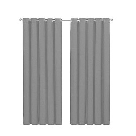 Cortina Blackout 1 Panel con Ojillo para Decorar y oscurecer habitación con asilamiento térmico Que bloquea la luz así como el Paso del Calor...      