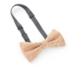 WANYING Men's Cork Bow Tie Wooden Profile Bow Ties with Buckle Already Tied Adjustable Gentleman Casual Formal Simple Classic, Wood grain E20