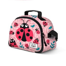 Oh My Pop! Ladybug Thermal Lunch Bag Pink, pink, Lunch Box Thermal Lunch Bag Ladybug