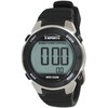 Clefer TS-D060-BK Digital Men's Waterproof Stopwatch Urethane Strap Blue Black,