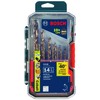 BOSCH CO14B 14-Piece Assorted Set with Included Case - Cobalt