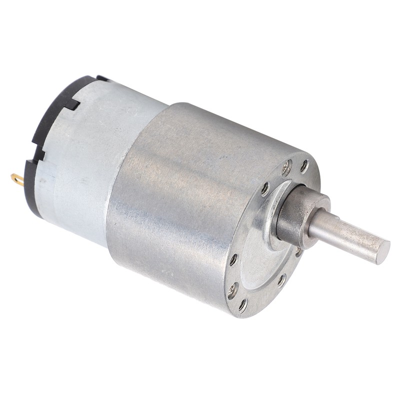 DC Motor 12V 12RPM Reducer Shaft SelfLocking Geared Motor for