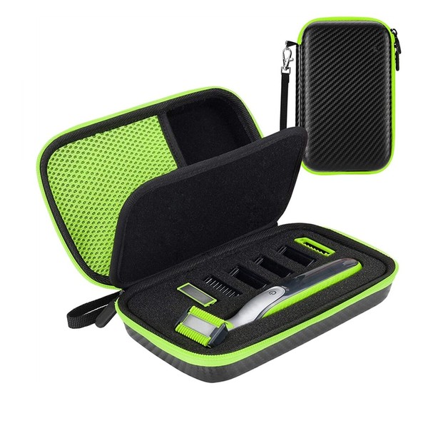 Caso de Viaje Duro para Norelco OneBlade QP2520, QP2530, QP2620,