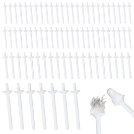 100 Pieces Nose Wax Sticks, Disposable Nose Hair Removal Sticks, Men Nose Waxing Applicators Kit for Nostril Cleaning