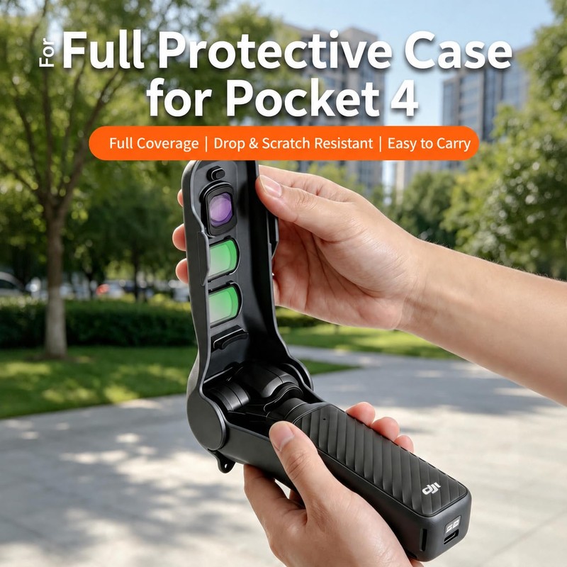 uconsmimo Hard Shell Case Compatible with DJI Osmo Pocket 4