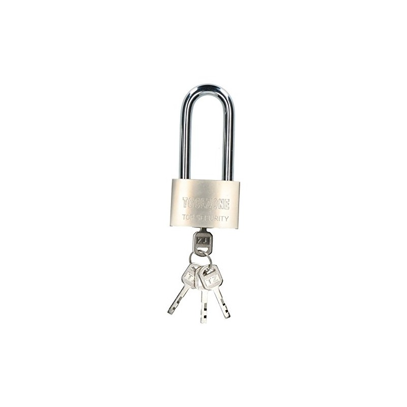 60mm Heavy Duty Long Shackle Padlock with 4 Security Keys
