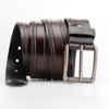 TOUGERJOY Full Grain Leather Belt for Men with Single Prong