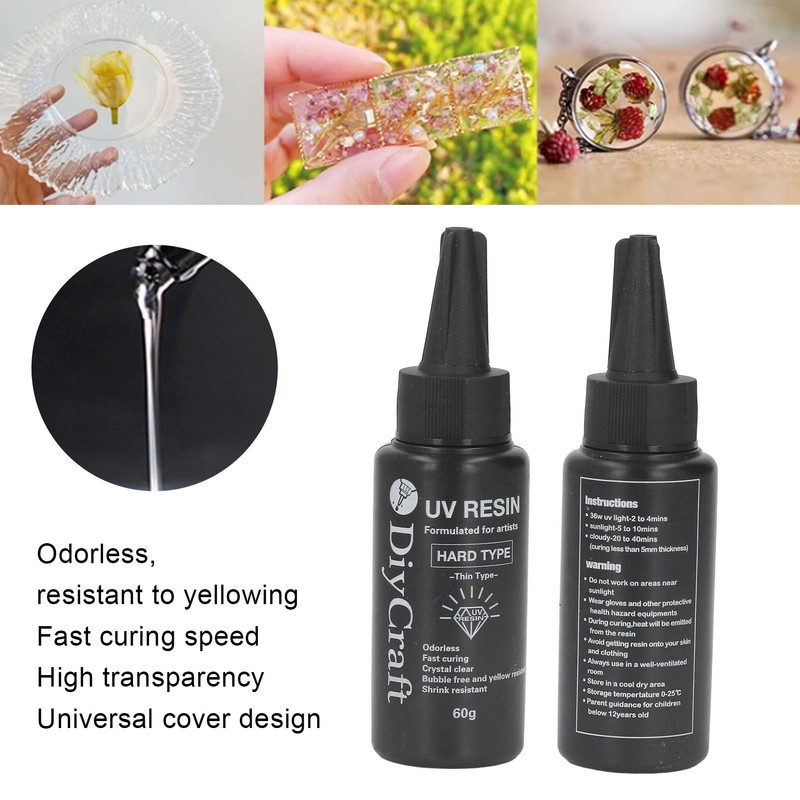 UV Glue High Transparency Odorless Yellowing Resistant Fast Curing Speed