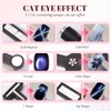 Imanes Ojo de Gato Multifuncionales, Herramienta Magnética 3D Uñas