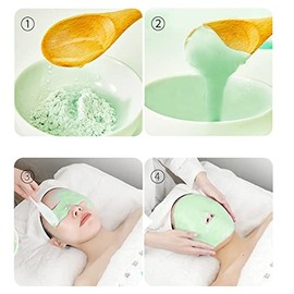 Centella Asiatica Mask Powder Set, Peel Off Soft Powder Mask para Nutrir Hidratar Limpiar Profundamente los Poros Retráctiles, Mascarilla Facial...   