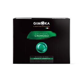 Gimoka Coffee pods | Nespresso* Professional Capsules Compatible for Zenius and Gemini | Cremoso flavour | 50 Coffee Pads