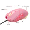 LED Mouse Type C Interface Portable Silent Roller Switch Ergonomic