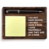 Funny Sticky Note Holder Home Office Decor Sarcastic Gifts for