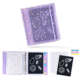 30pcs Magnetic Sheets and Storage Bags for Stamps and Dies Storage with Album Pocket, Die Cut Storage Set for Storage Die Cutting,DIY Scrapbooking,Card Making Supplies (1.2 mm Thickness)