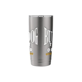 BULLDOG Treat Dealer Dog Puppy Dog Mom Dog Dad Dog Lover Stainless Steel Insulated Tumbler