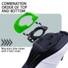 1 Pair Quick Release Cycling Shoes Cleats Self-Locking Pedal Aerodynamic