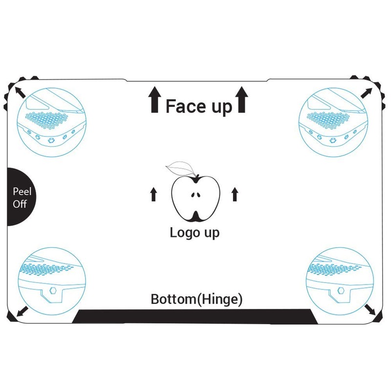 IBENZER Compatible with MacBook Air 13 Inch Case A1466 A1369,