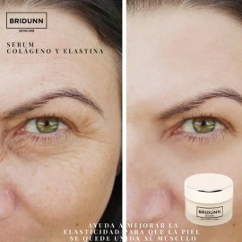 Pack de Belleza Facial Bridunn Skincare Rejuvenecedora y Despigmentante Piel Radiante y Serum Colgeno y Elastina 30ml para Todo Tipo de Piel          