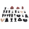100pcs Universal Oscillating Saw Blades High Carbon Steel Cutting Tool