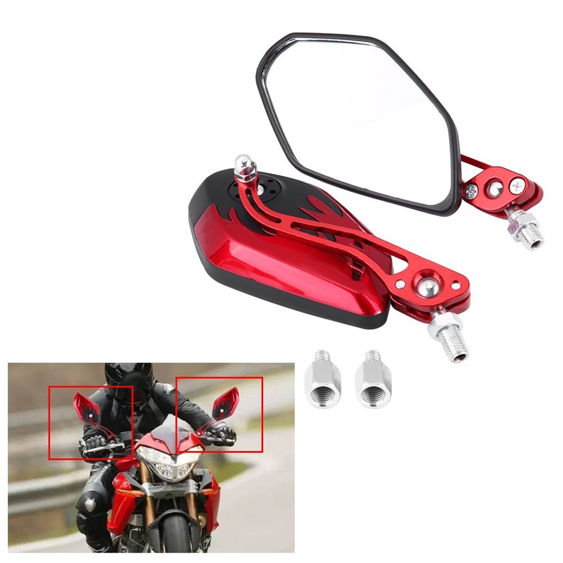 espejos para scooter 50cc - Motorcycle Rearview Mirrors, 1 Pair