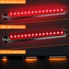 4PCS 12V-24V 30 LED Tail Lights Red & Yellow Trailer