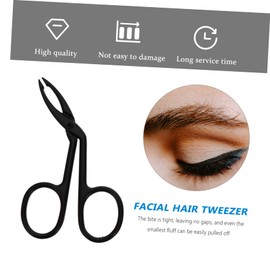 FOMIYES 6pcs Stainless Steel Eyebrow Tweezers Eyebrow Clamp Tool for Precision Grooming Lightweight Portable for Travel and Daily Use