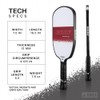 JOOLA GRAF Champion Pickleball Paddle, Agassi Shape with Extended Sweet
