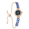 MINILUJIA Elegant Luxury Womens Wrist Watch with Small Gold Dial