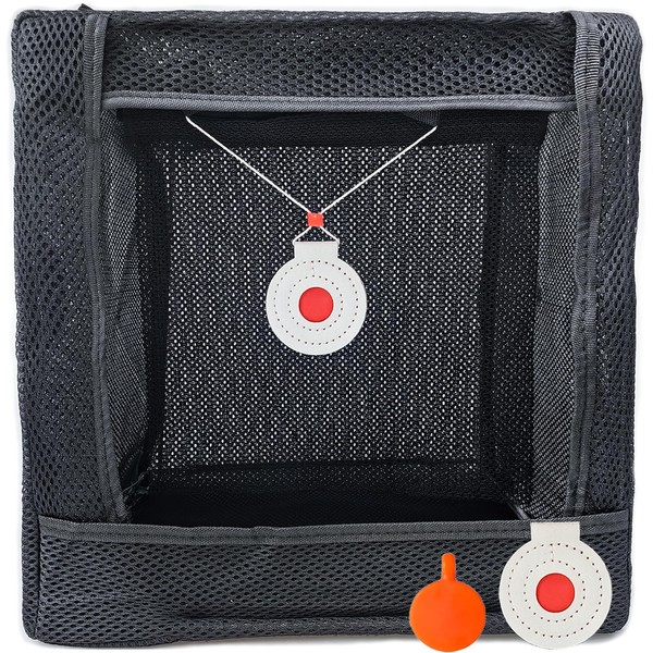 Slingshot Foldable Target Catch Box Set with 2 Bullseye for