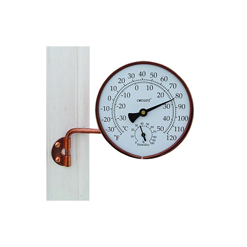 Conant TH6LFC Vermont Weather Station with Living Copper Finish