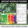 Glucosa SOS Sobres Glucose Powder Packets, Berry Flavor, 6 Count