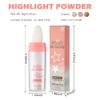 Highlight Patting Powder, Shimmering Highlighter Powder Pen for Face and