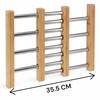 MIK funshopping Organic Bamboo Trivet for Kitchen, Dining Table, Garden