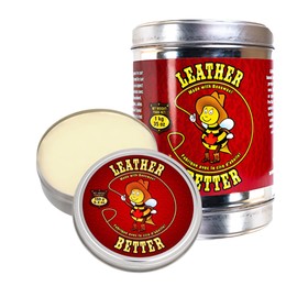 Leather Better Leather Conditioner for Furniture - Leather Cleaner and Restoration for Leather Couches, Boots and Shoes, Bags, Saddles and Tack, Jackets, and Car Seats/Leather Softener (40.2 oz)
