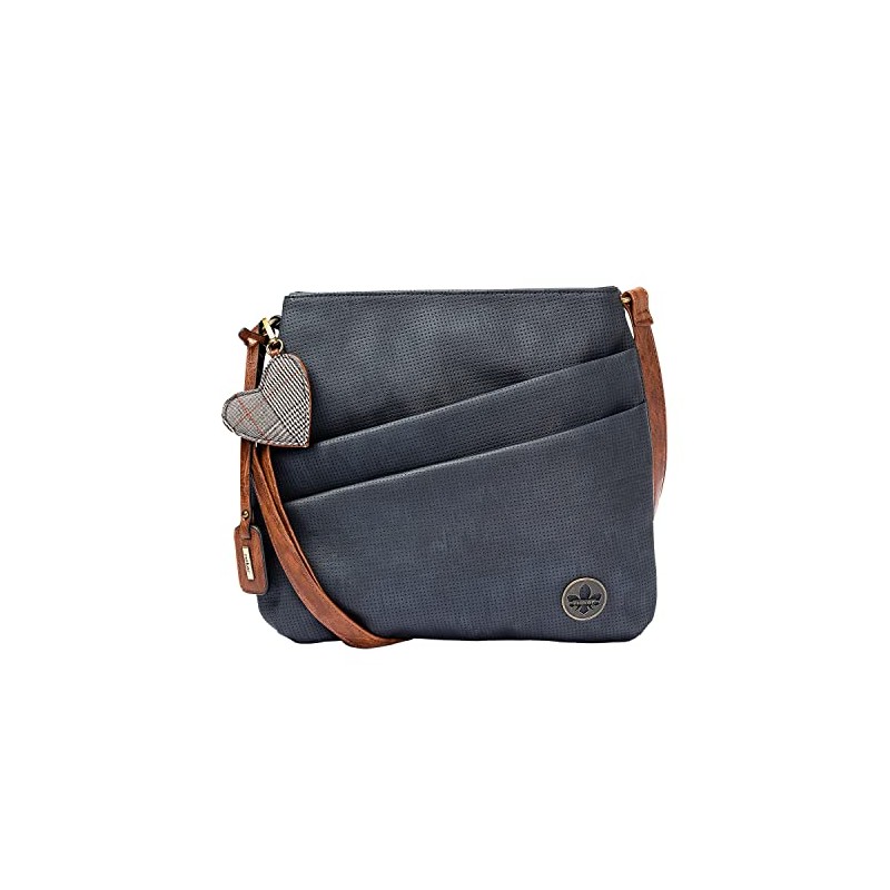 Rieker Handbag with Zip Blue, ocean