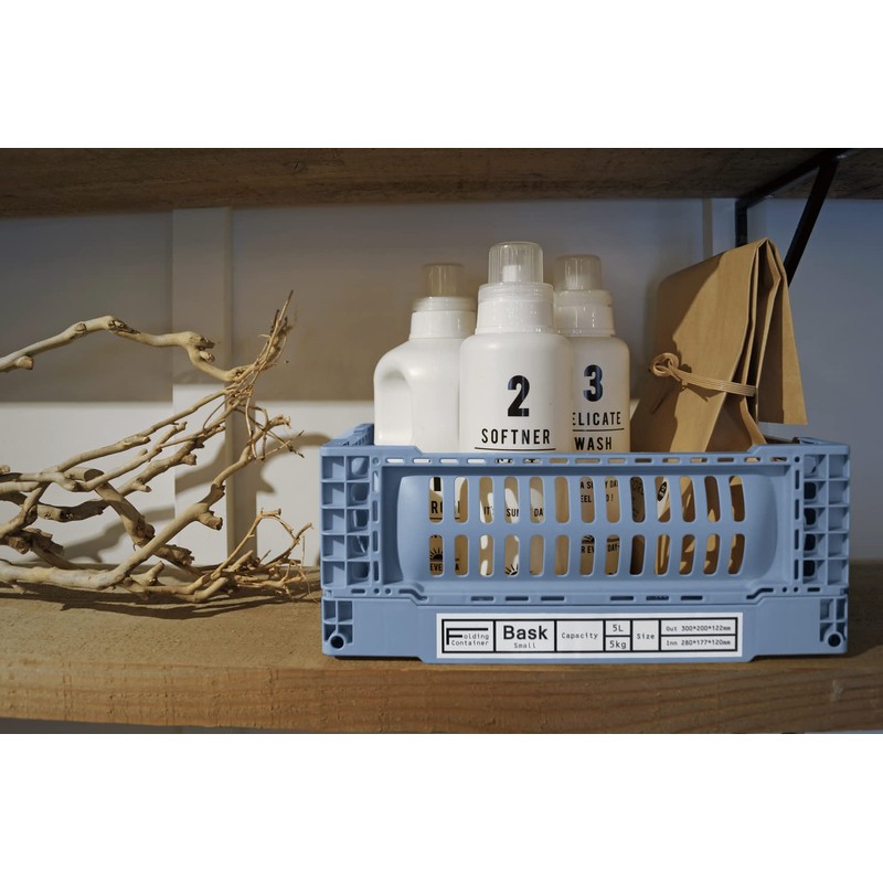 SLOWER SLW352 FOLDING CONTAINER Bask Storage Case, Folding Container Box,