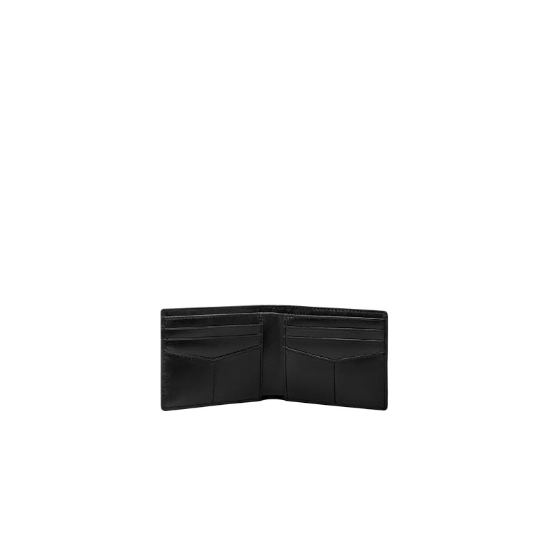 Fossil Derrick Bi-Fold Wallet, Black, One size
