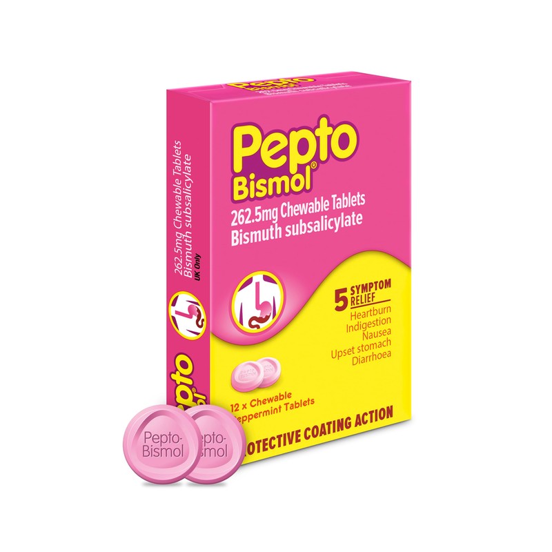 Pepto-Bismol Chewable Tablets (12ct)