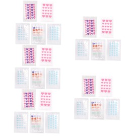 Healeved 5sets Facial Patches Stickers Patches Patches for 5sheets*5 Random Style