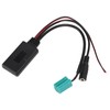 Bluetooth 5.0 Aux Input Audio Adapter Cable with Microphone for