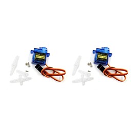 Servo SG90，Micro Steering Gear Motor kit Suitable for Remote Control Robot Helicopter Airplane Control car Ship (360 Degrees)