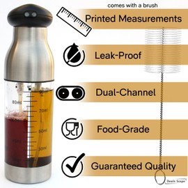 2-in-1 Oil sprayer for cooking, kitchen gadgets, Olive Oil sprayer, Oil bottle sprayers, vinegar dispenser, Oil dispenser, Oil sprayer canola oil spray, cooking oil dispenser, cooking spray, cooking gadgets.