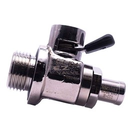 EZ-104(18mm-1.5) EZ Oil Drain Valve with removable Straight Hose End(H-001) Combo