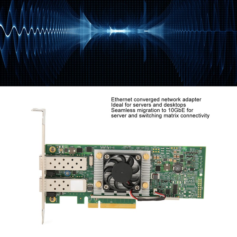 BCM57810S 10GB Dual Port SFP PCIe X8 Ethernet Converged Network