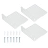 3PCS Clear Acrylic Display Rack Wall Mounted Floating Shelf for