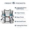 Haimont Hydration Running Vest Backpack Pack with 2 Water Bottles,