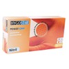 FRANZ MENSCH Hygostar Power Grip Nitrile Gloves, Powder-Free, Cardboard, Orange,